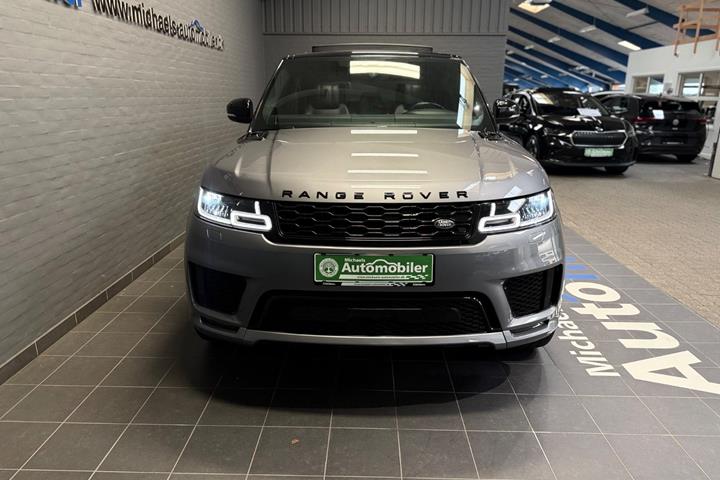 Grå Land Rover Range Rover sport fra 2021