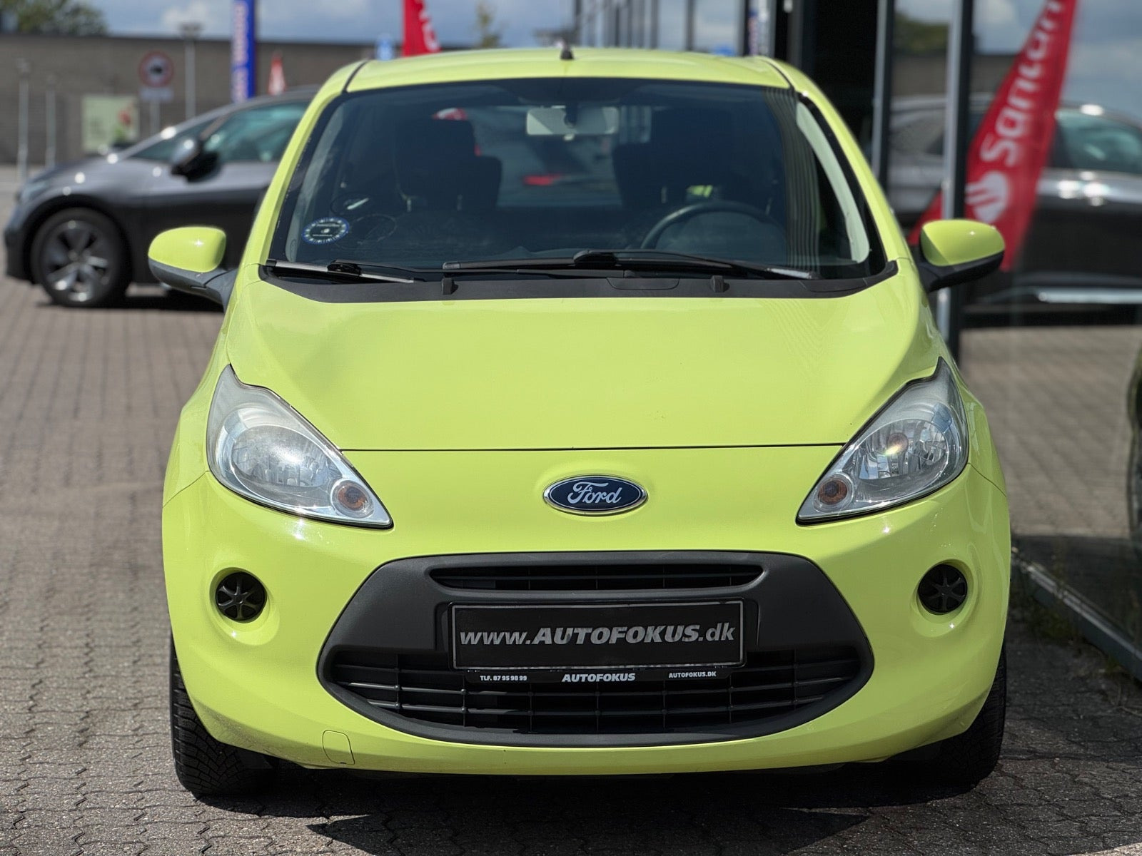 Grøn Ford Ka fra 2010