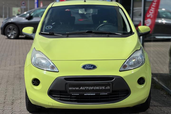 Grøn Ford Ka fra 2010