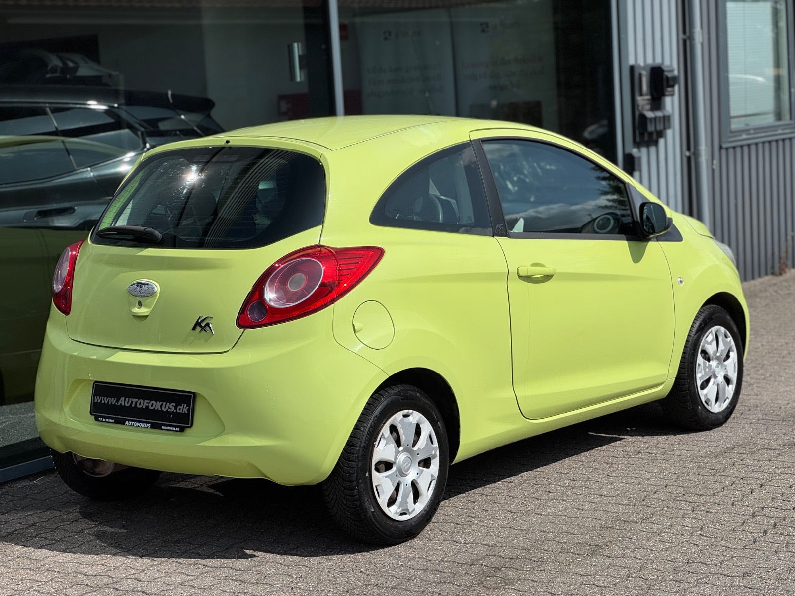 Grøn Ford Ka fra 2010