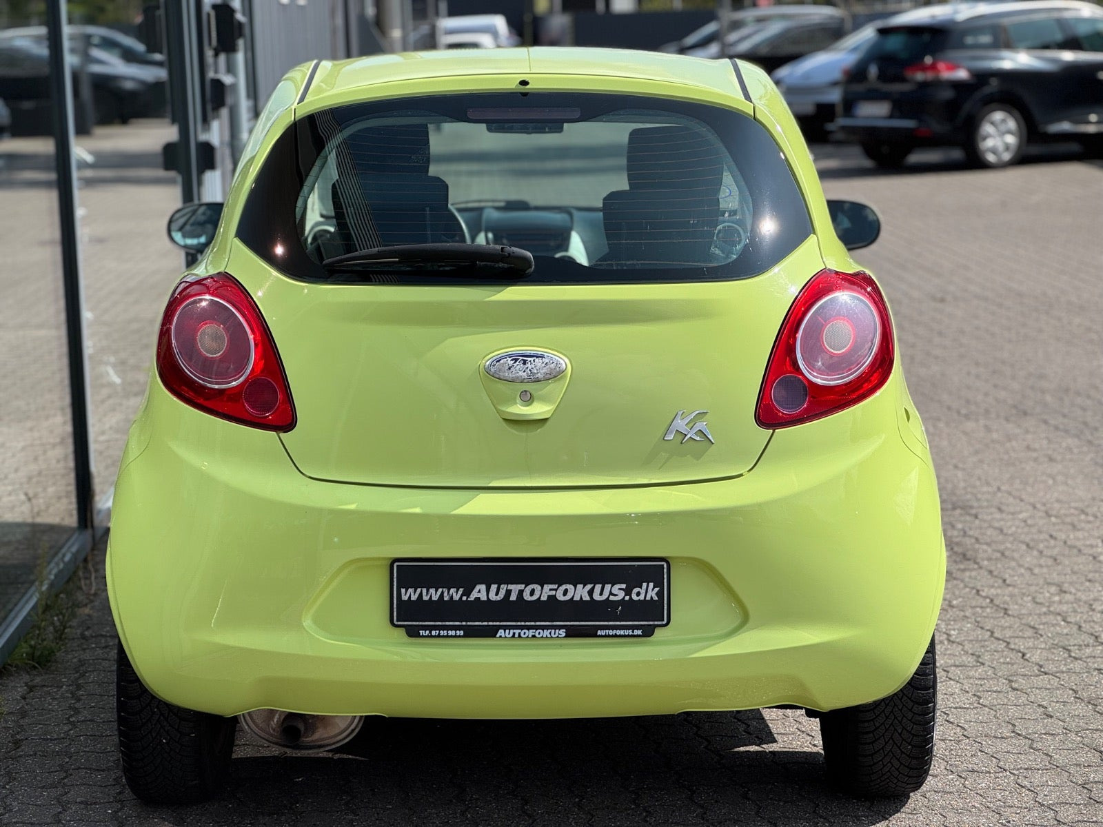 Grøn Ford Ka fra 2010