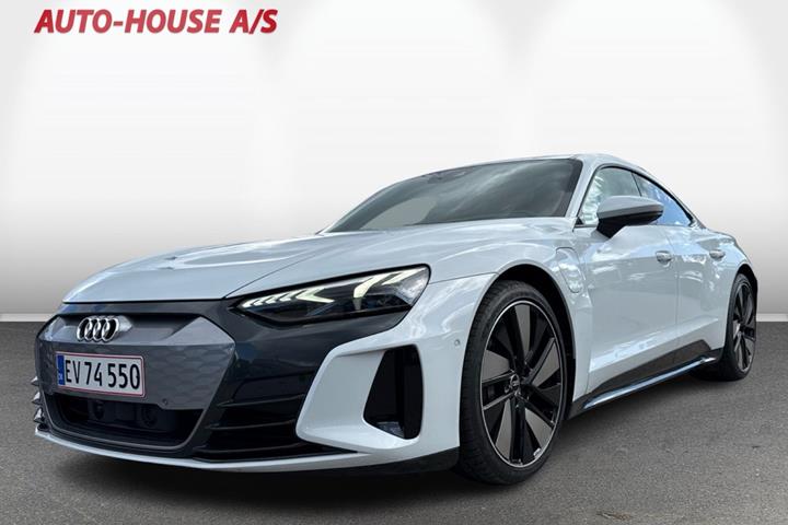 Hvid Audi e-tron GT fra 2023