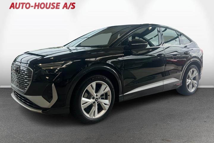 Sort Audi Q4 e-tron fra 2025