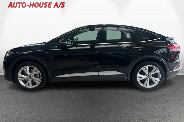 Sort Audi Q4 e-tron fra 2025