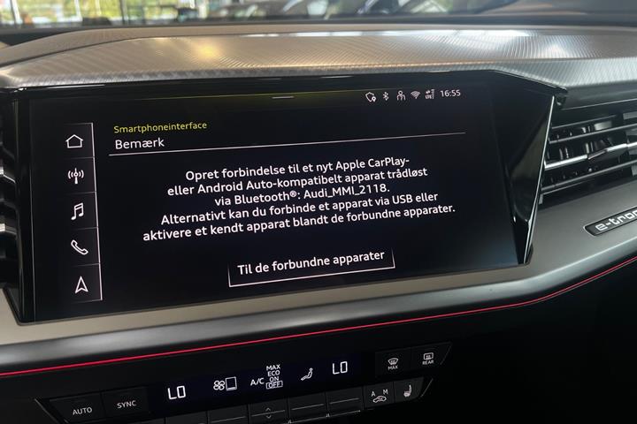 Sort Audi Q4 e-tron fra 2025