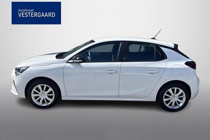 Hvid Opel Corsa-e fra 2023