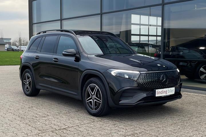 Sort Mercedes EQB250+ fra 2025