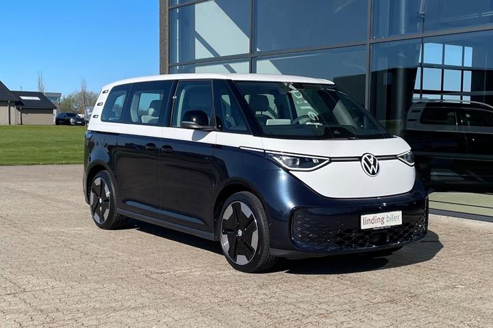 Blå VW ID.Buzz fra 2024
