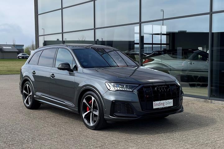 Grå Audi SQ7 fra 2021