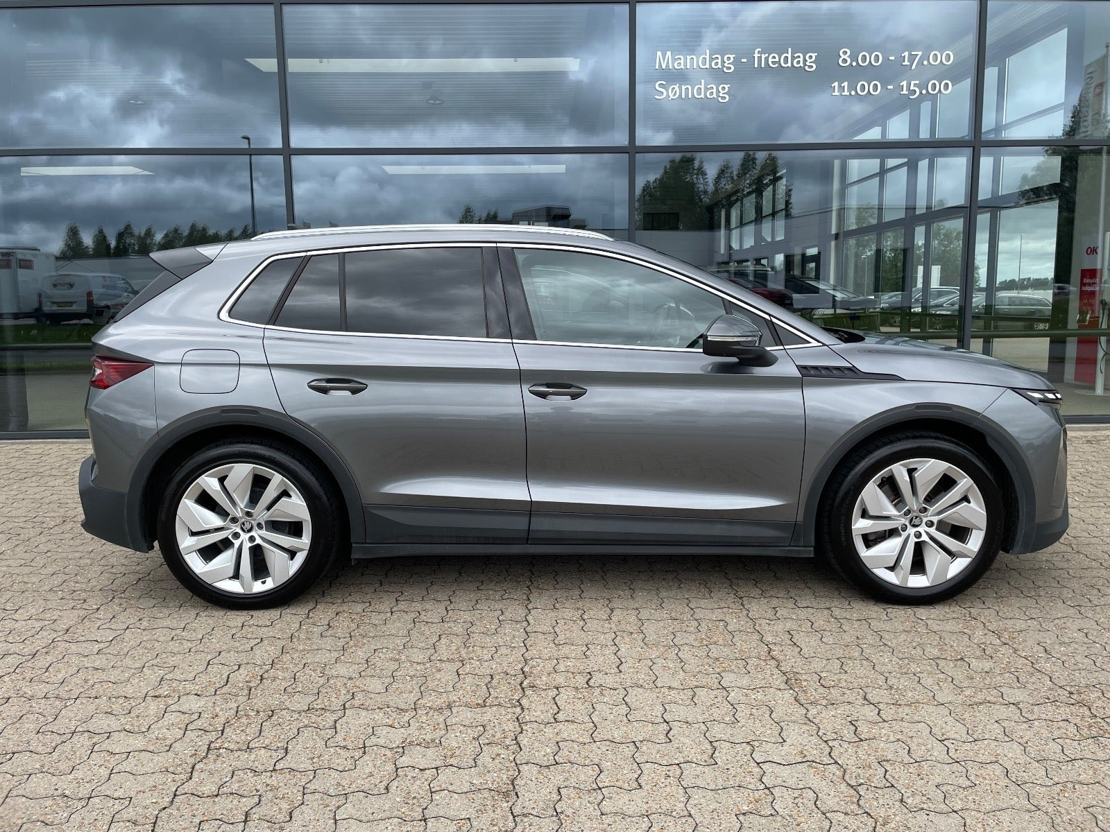 Grå Skoda Elroq fra 2025