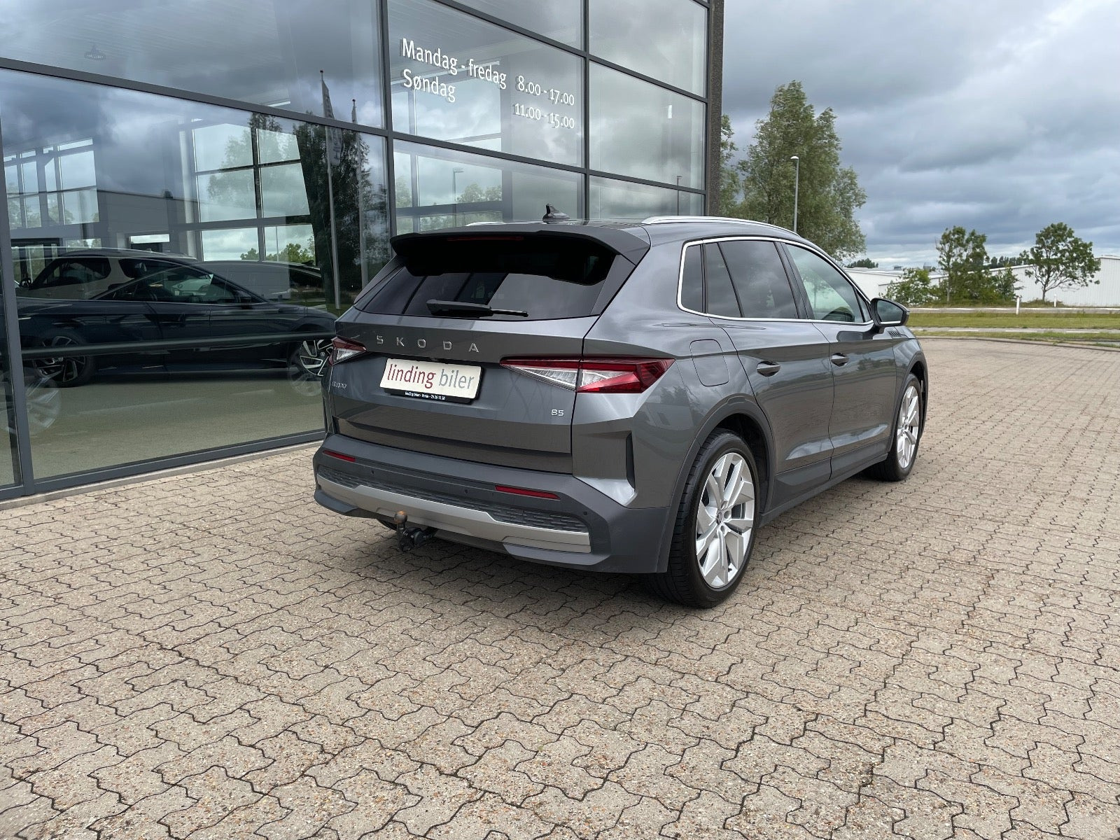 Grå Skoda Elroq fra 2025