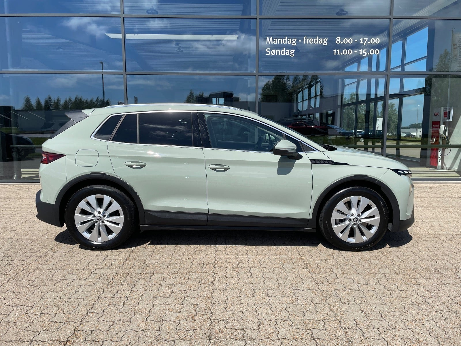 Grøn Skoda Elroq fra 2025