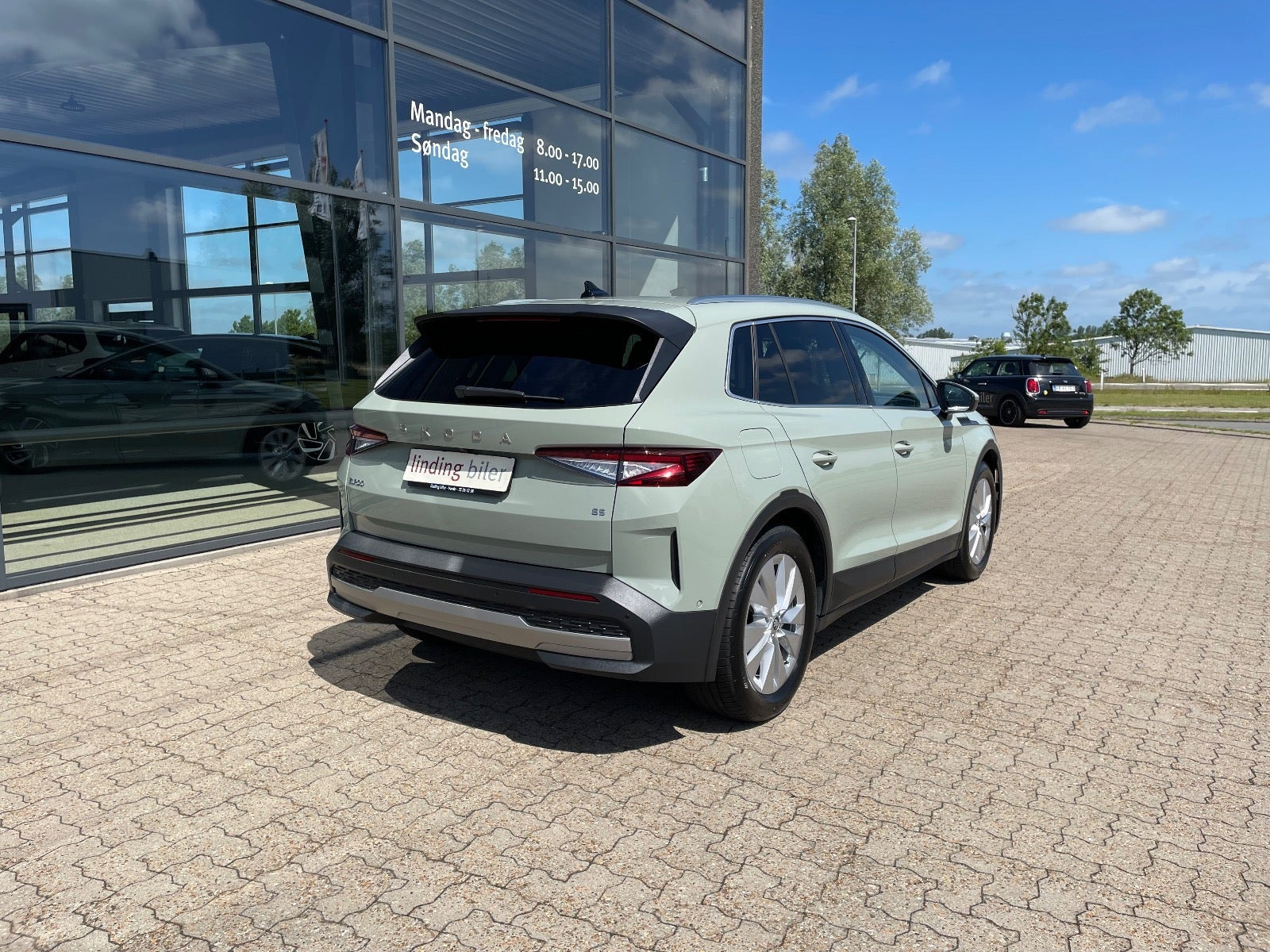 Grøn Skoda Elroq fra 2025