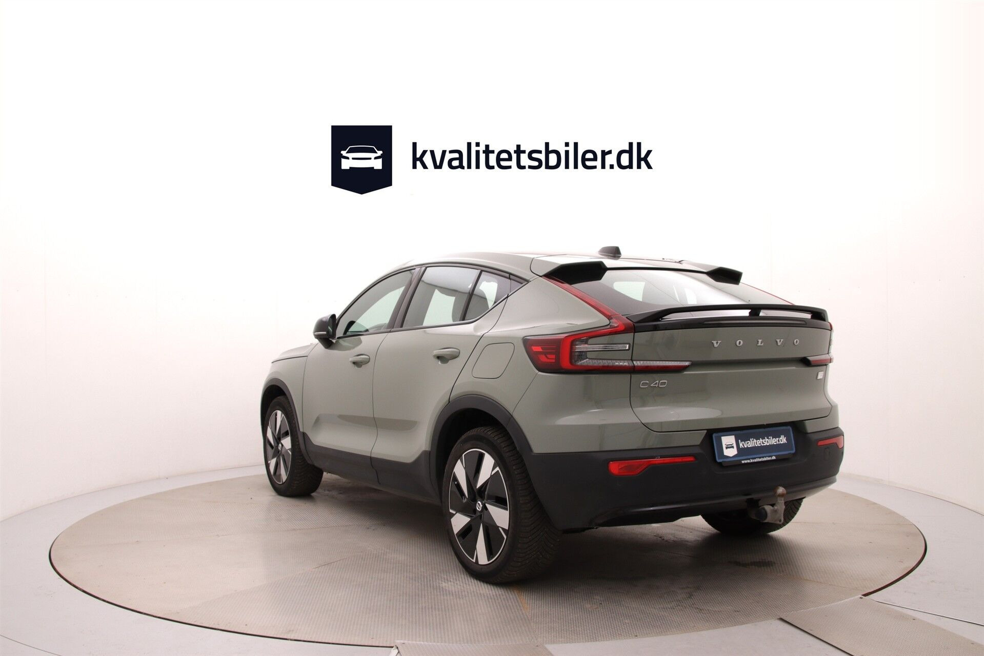 Grøn Volvo C40 fra 2023