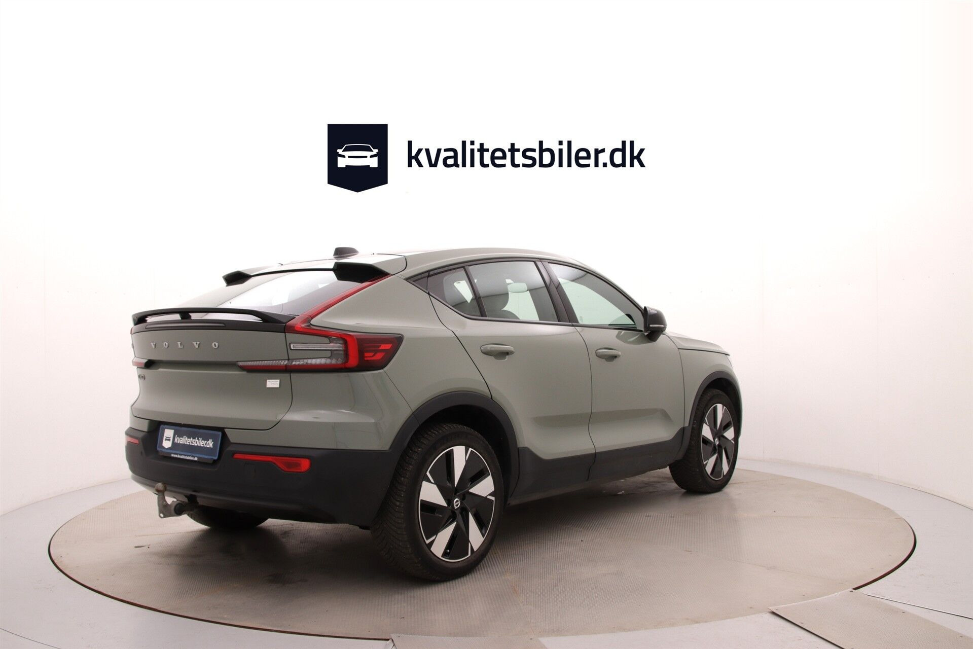 Grøn Volvo C40 fra 2023