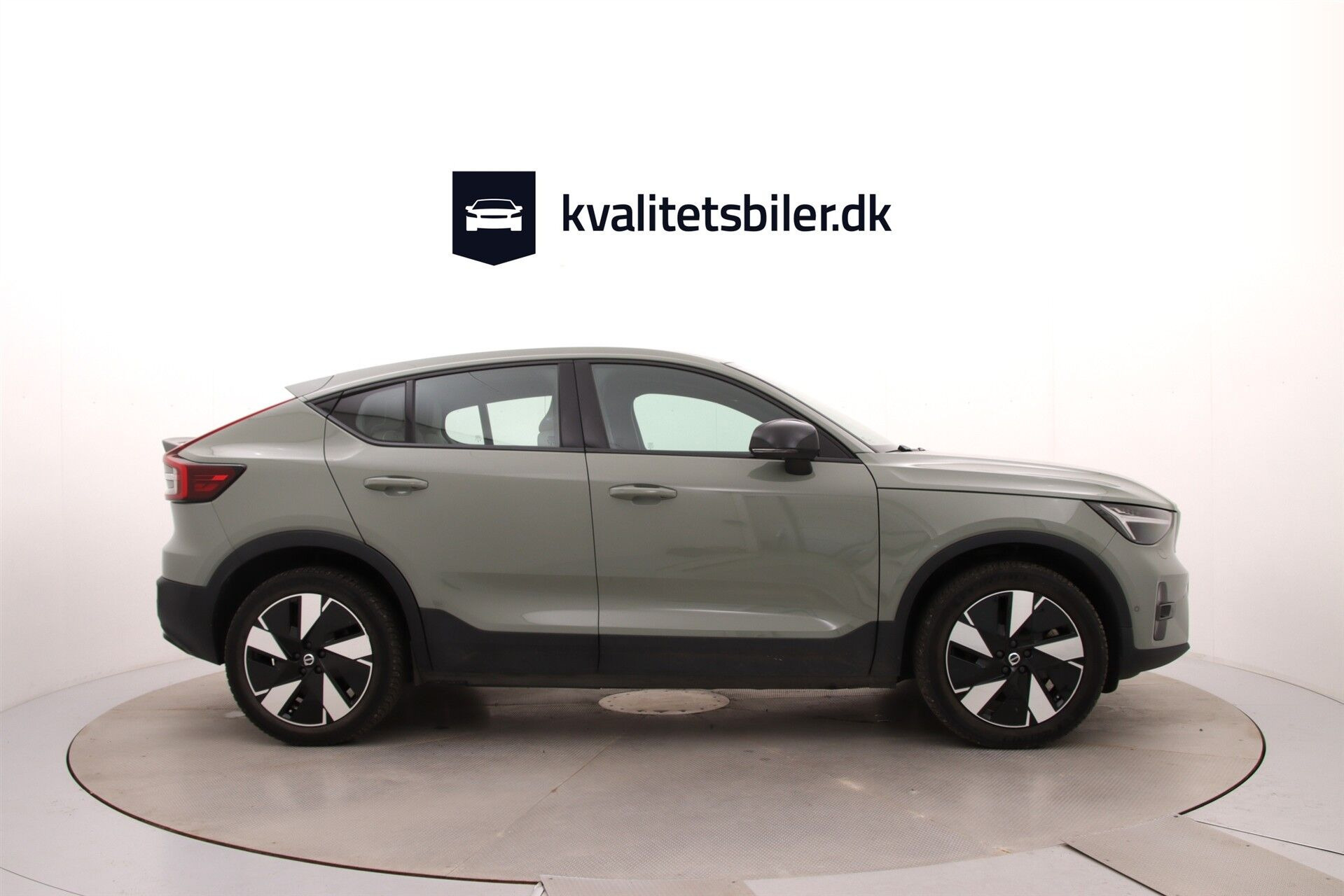 Grøn Volvo C40 fra 2023