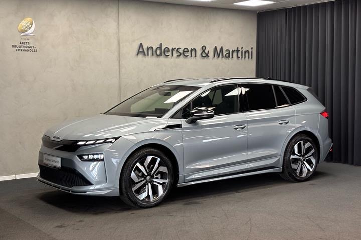 Grå Skoda Enyaq fra 2026