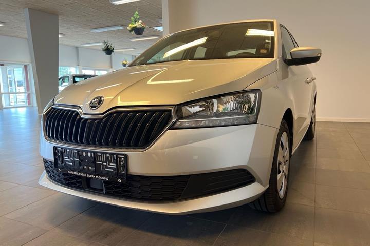 Sølv Skoda Fabia fra 2019