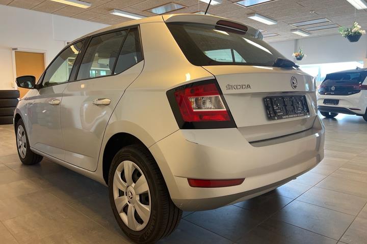 Sølv Skoda Fabia fra 2019