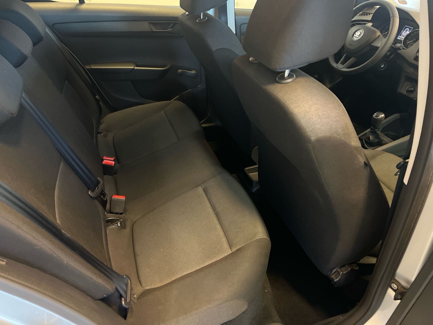 Sølv Skoda Fabia fra 2019