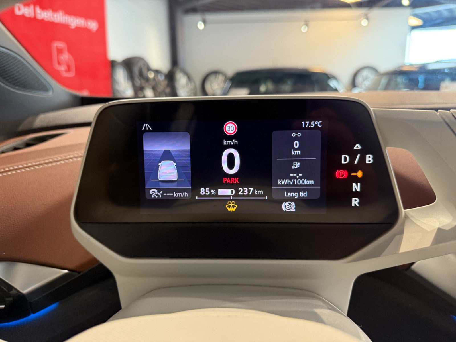 Grå VW ID.4 fra 2022