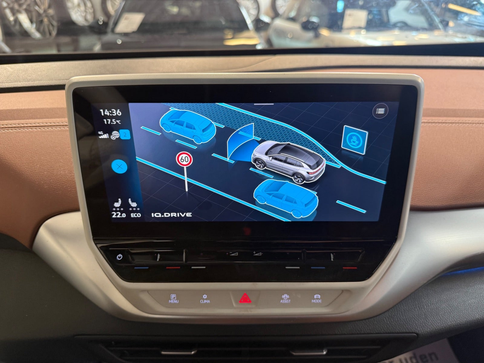Grå VW ID.4 fra 2022