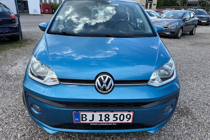 Blå VW UP! fra 2017