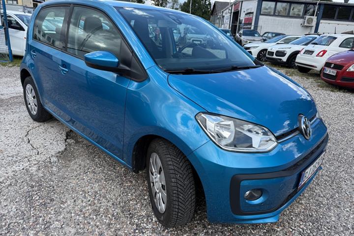Blå VW UP! fra 2017
