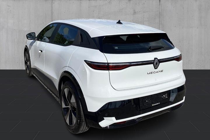 Hvid Renault Megane E-Tech fra 2023