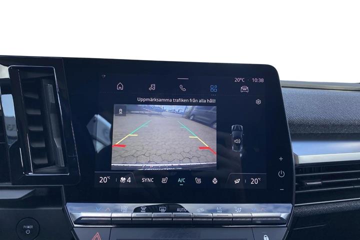 Hvid Renault Megane E-Tech fra 2023