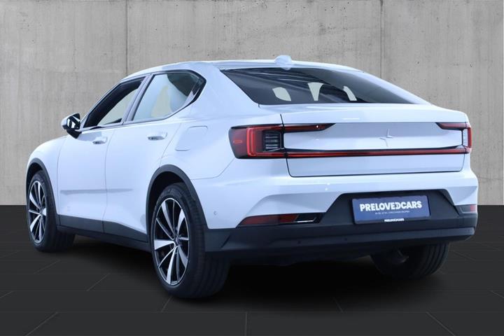 Hvid Polestar 2 fra 2021