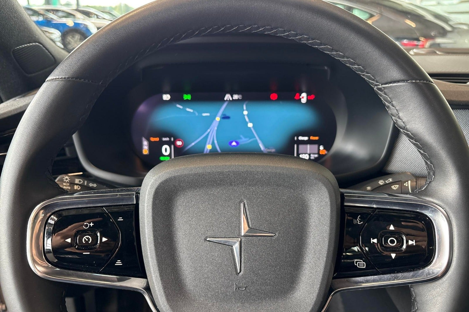 Hvid Polestar 2 fra 2021