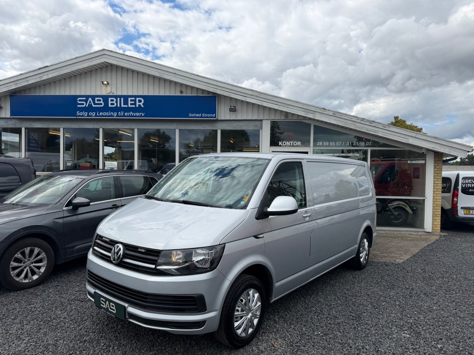 VW Transporter 2,0 TDi 150 Kassevogn DSG lang