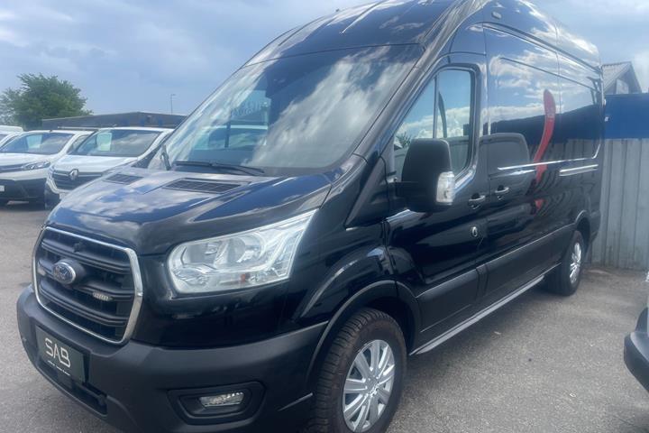 Sort Ford Transit 350 L3 Van fra 2021