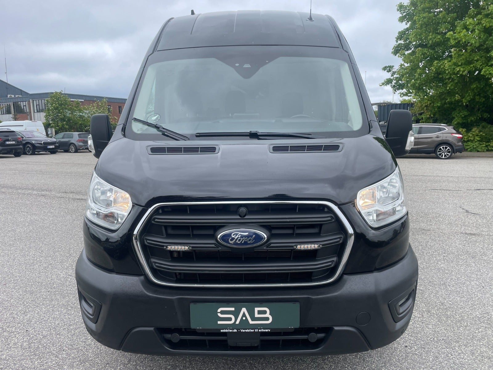 Sort Ford Transit 350 L3 Van fra 2021