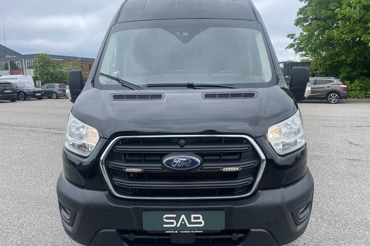 Sort Ford Transit 350 L3 Van fra 2021