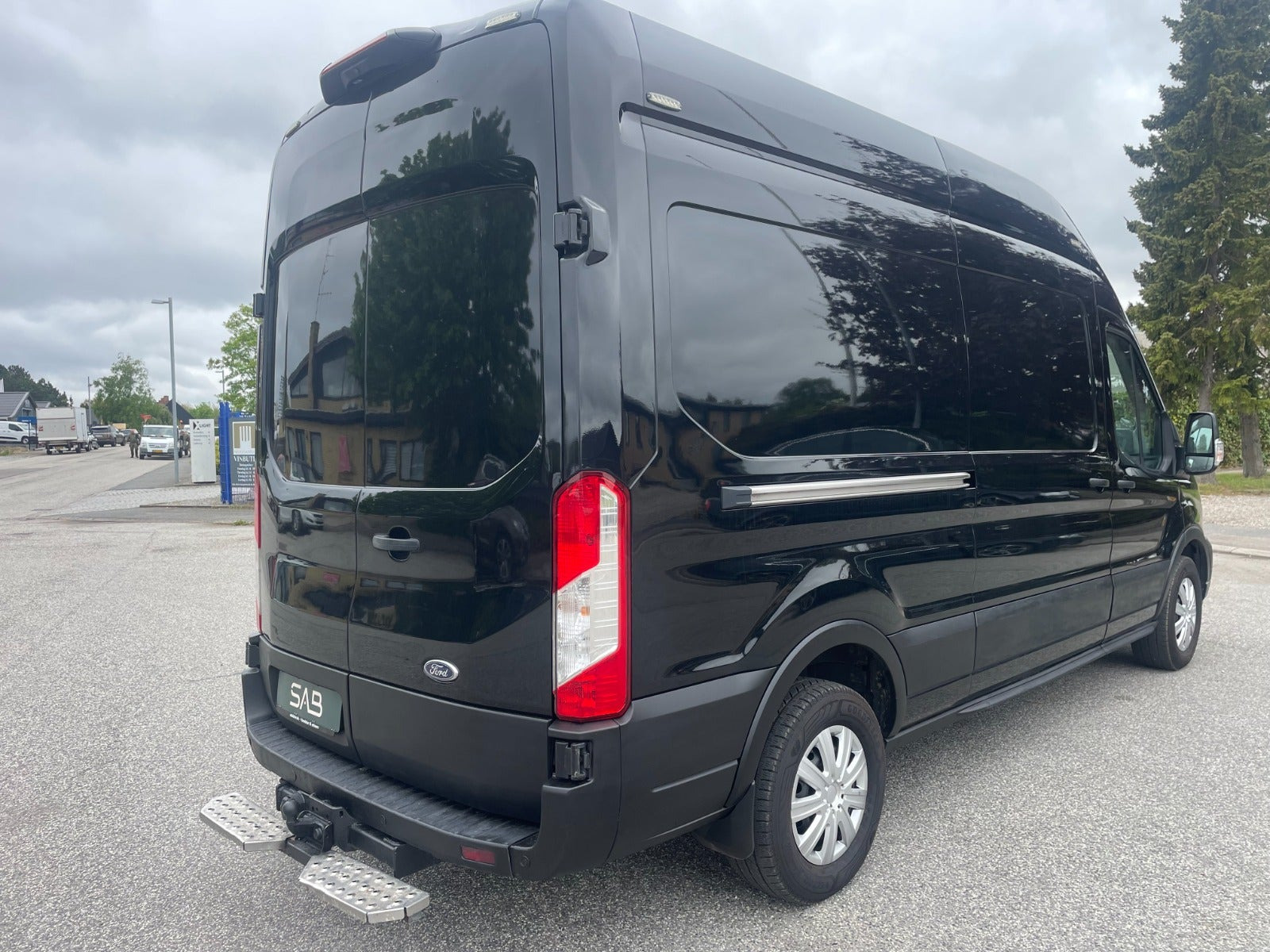 Sort Ford Transit 350 L3 Van fra 2021
