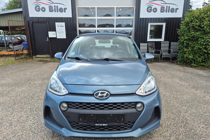 Grøn Hyundai i10 fra 2018