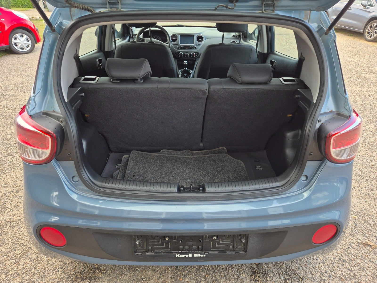 Grøn Hyundai i10 fra 2018