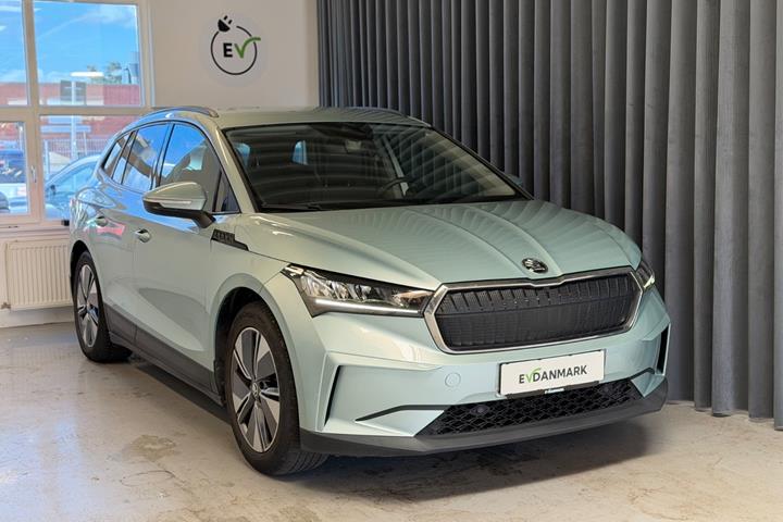 Turquoise Skoda Enyaq fra 2021