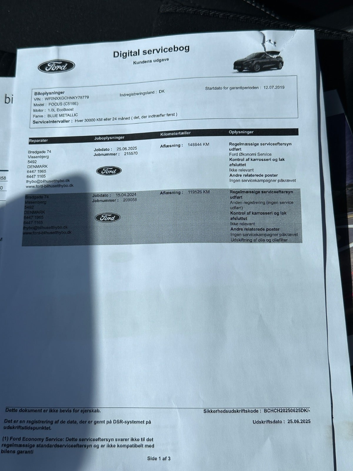 undefined Ford Focus fra 2019