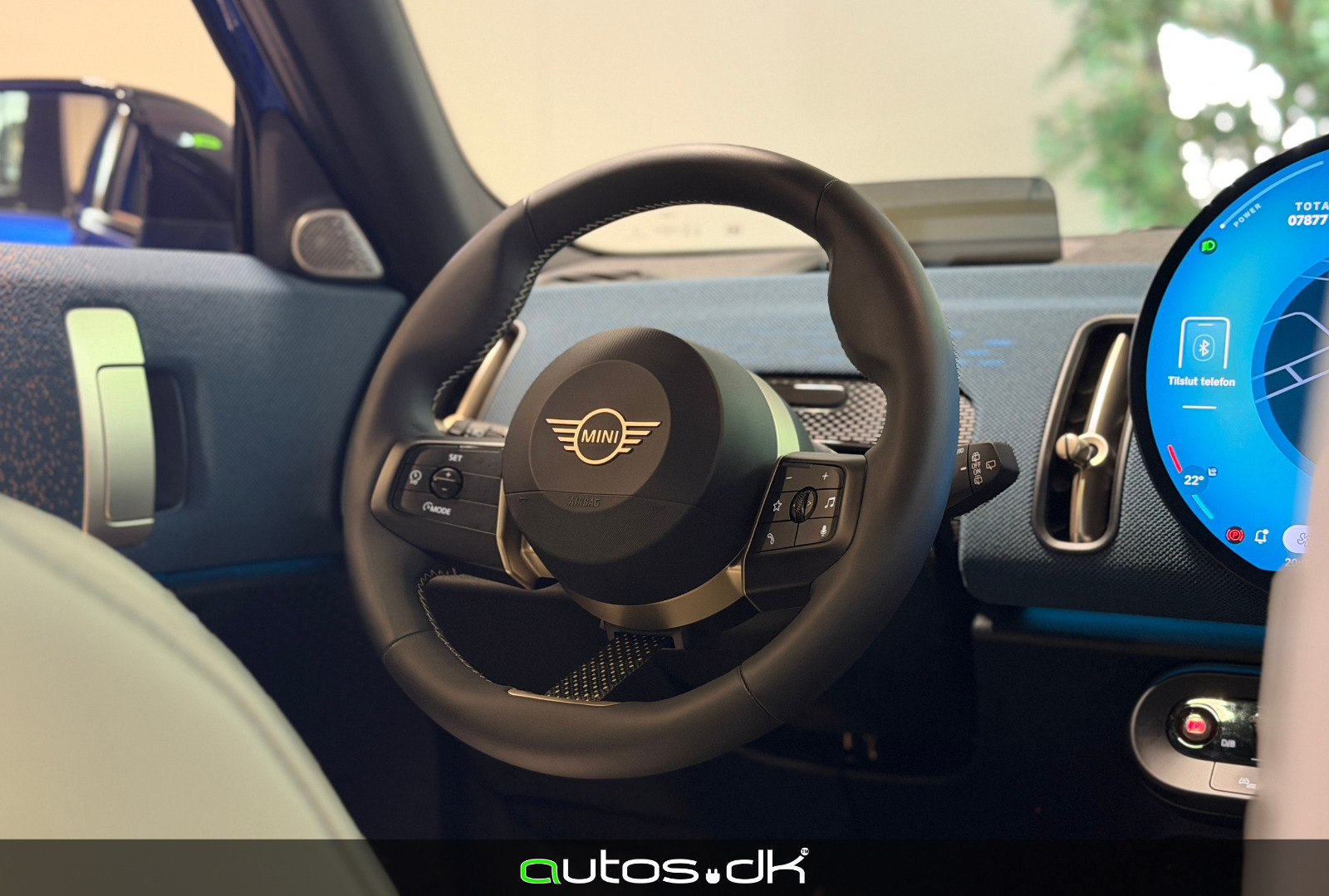 Blå Mini Countryman SE fra 2025