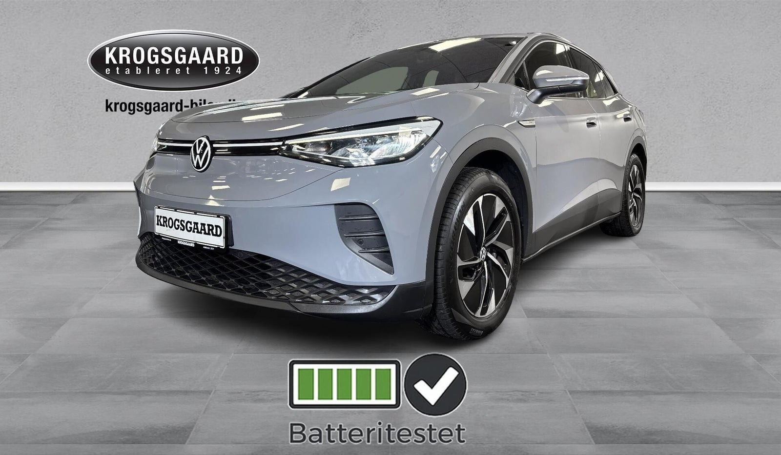 Grå VW ID.4 fra 2023