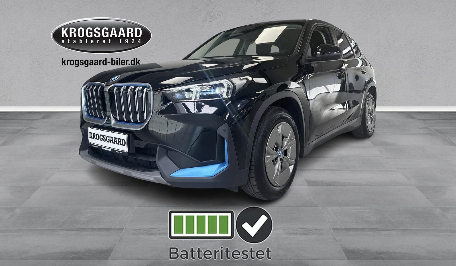 Sort BMW iX1 fra 2023