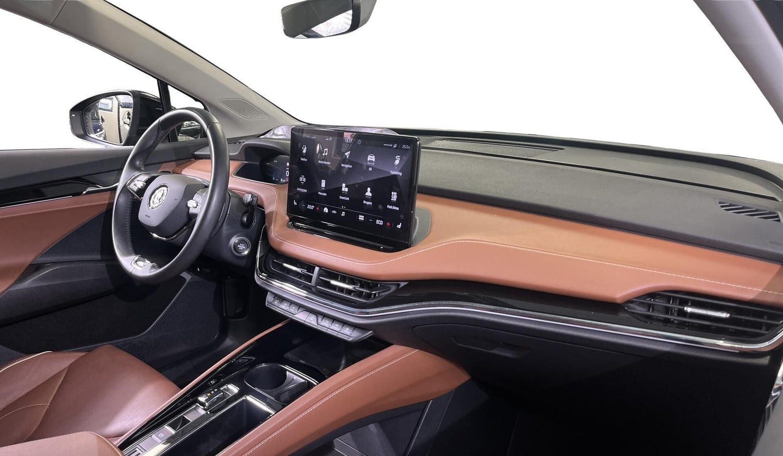 Sort Skoda Enyaq fra 2022
