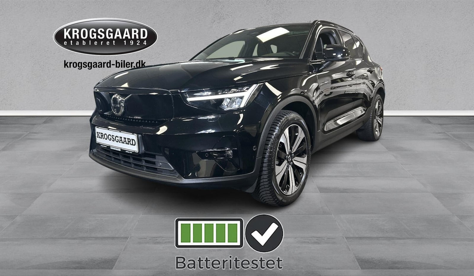 Sort Volvo XC40 fra 2022