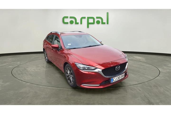 Grå Mazda 6 fra 2018