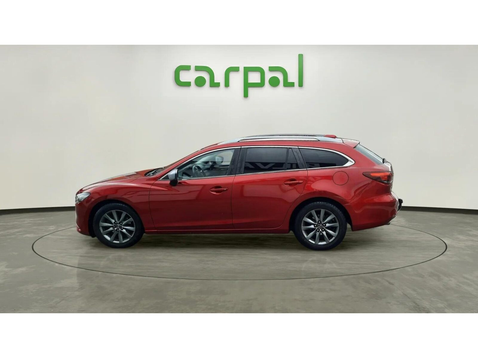 Grå Mazda 6 fra 2018
