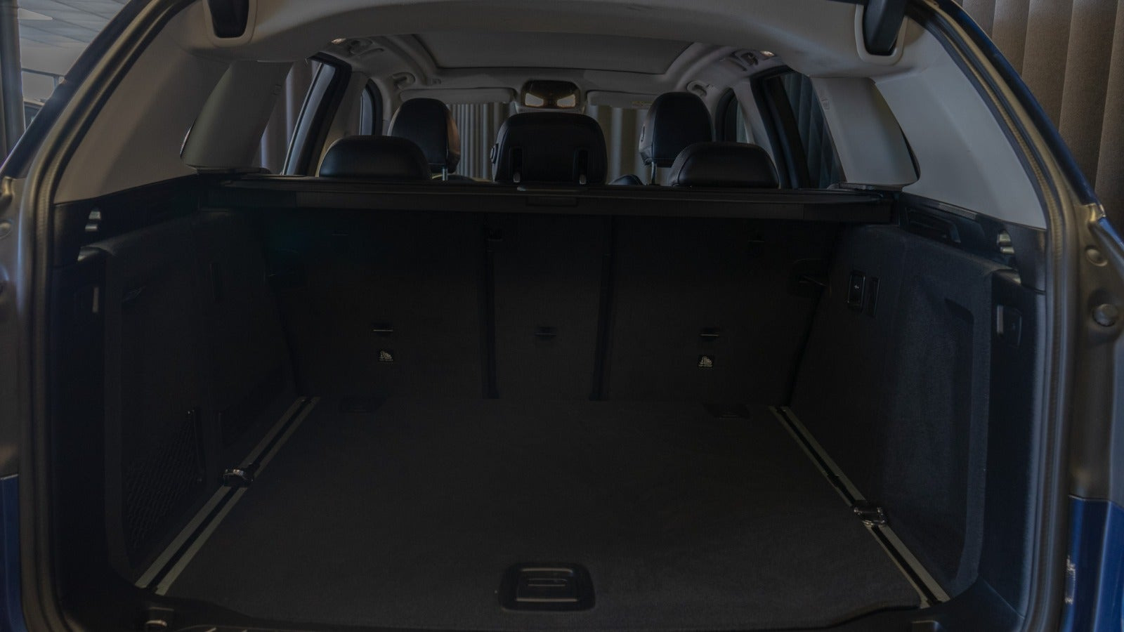 Blå BMW X3 fra 2018