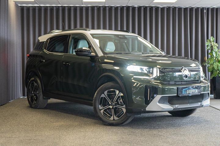 Grøn Citroën e-C3 Aircross fra 2025